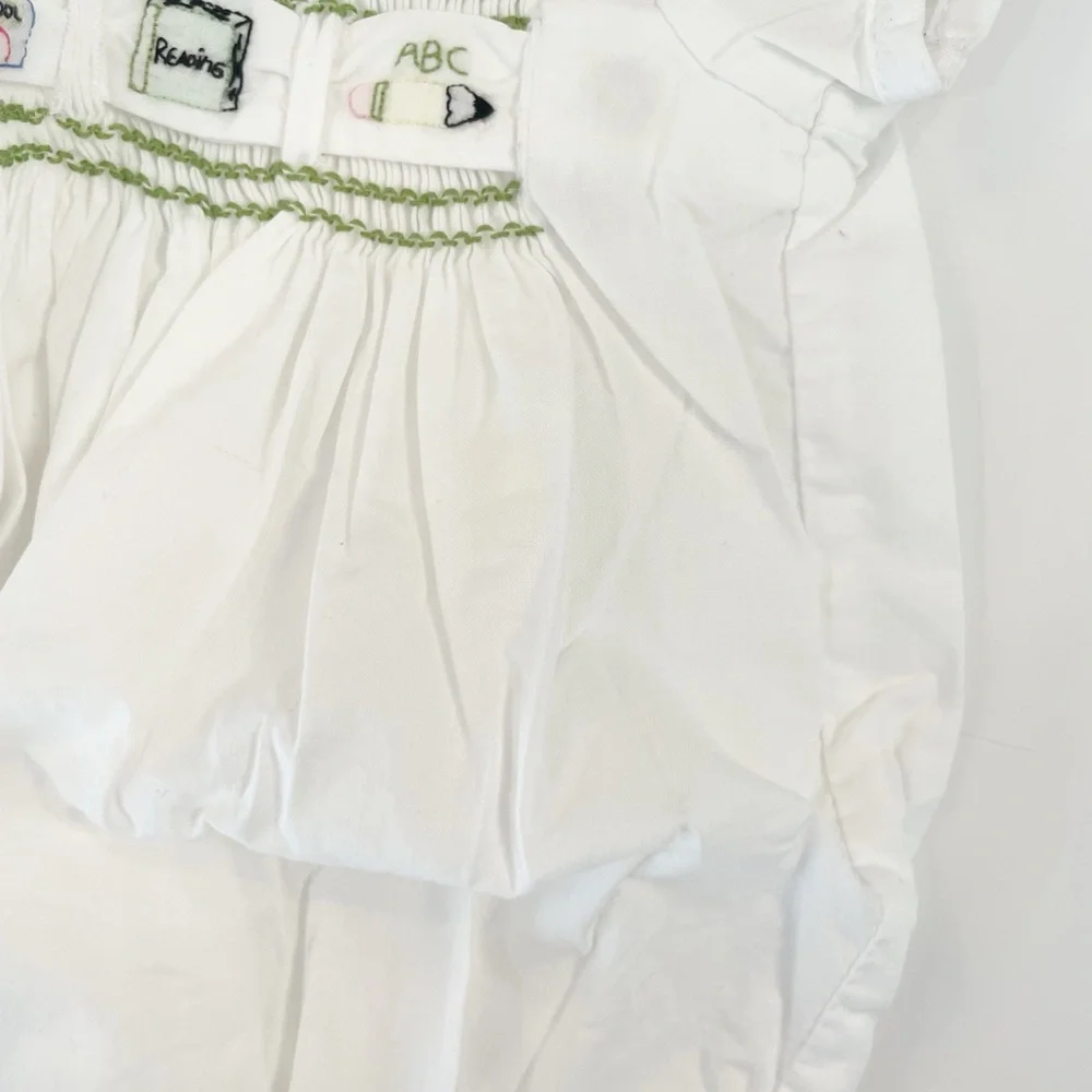 Lullaby Set Ruth Ribbon Smocked Bubble with 2 Interchangeable Ribbons - Picture 7 of 14